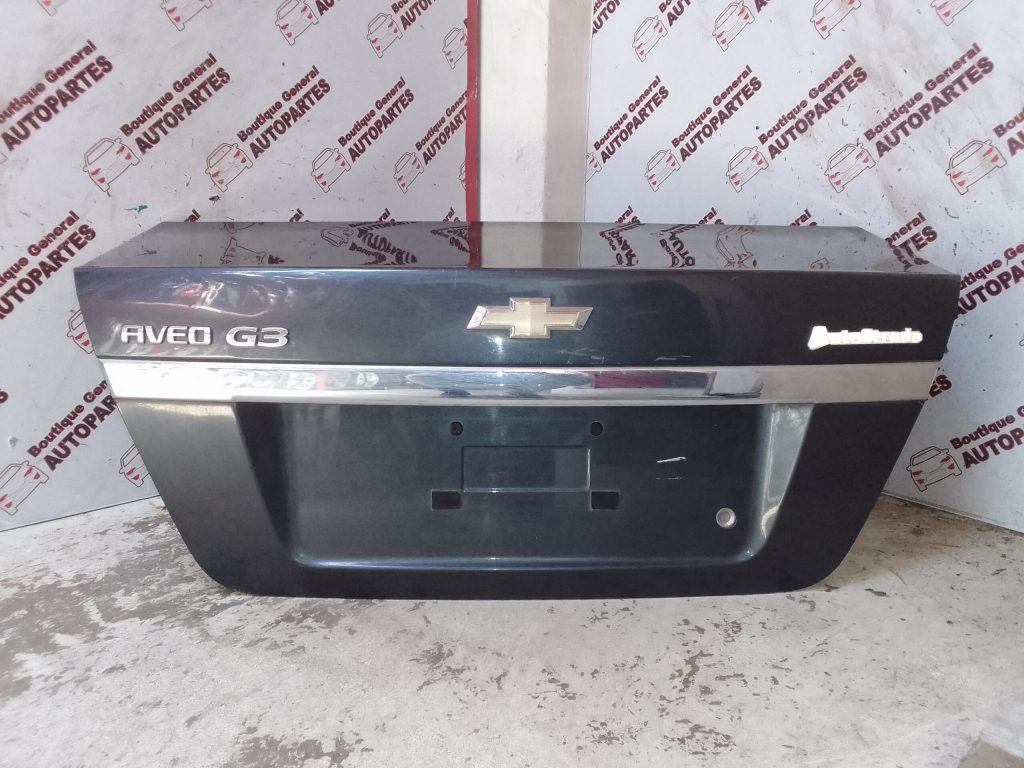 Tapa de Baul Chevrolet Aveo G3 (B-0111)