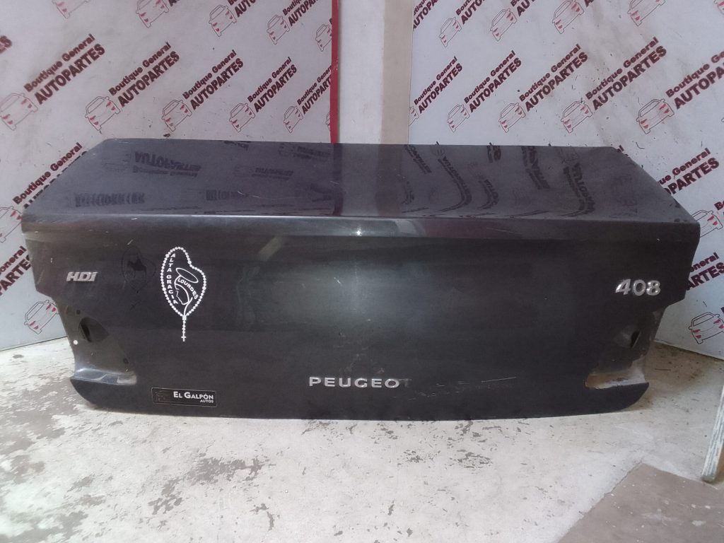 Tapa de Baúl PEUGEOT 408 HDI (B-0128)