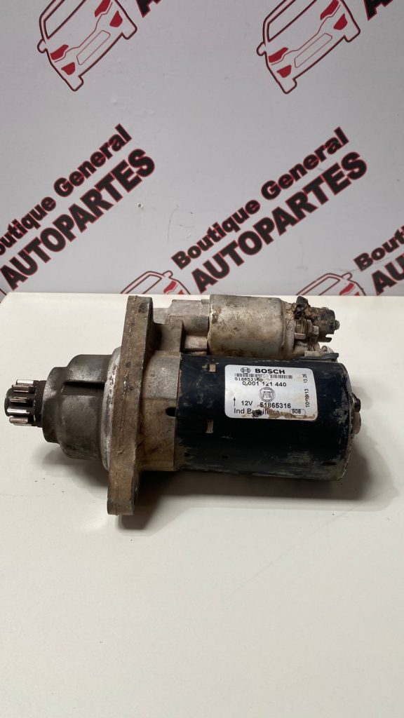 Burro De Arranque Fiat Palio / Punto / Idea / Siena 1.6 16v