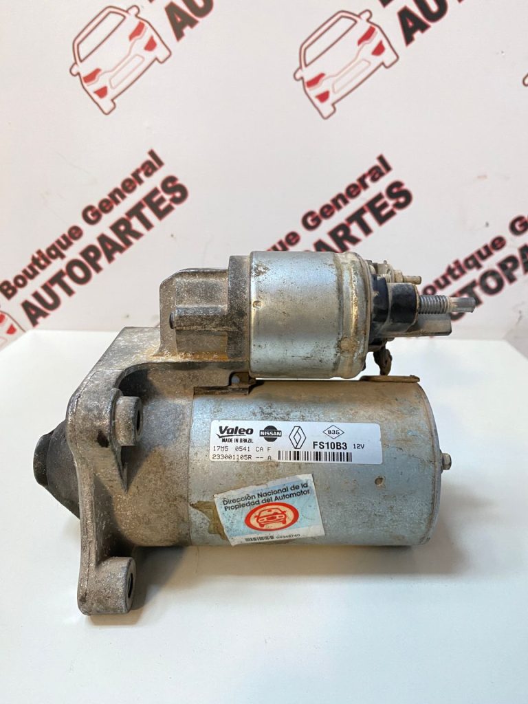 Burro De Arranque Renault Clio / Duster 1.6 / Logan / Sandero